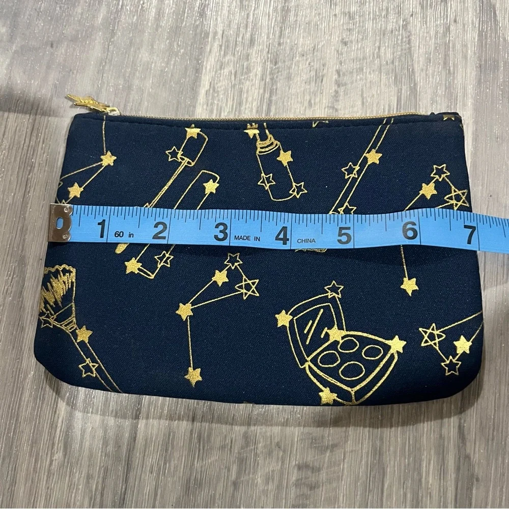 Ipsy Castellation Stars Make Up Mini Bag; OS